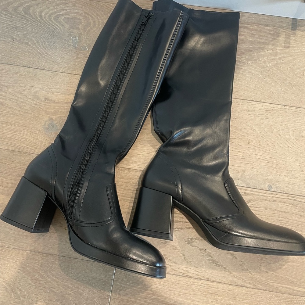 Jeffrey Campbell manorism knee high boots